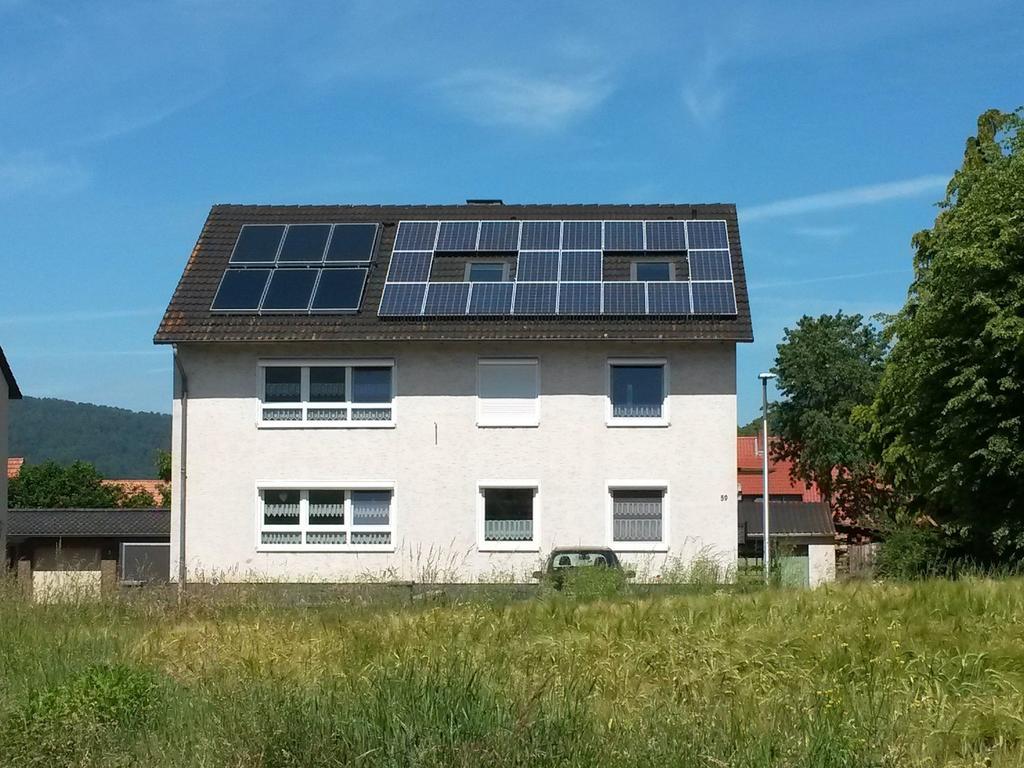 Ferienwohnung Wesertraum Hannoversch Münden Exteriör bild